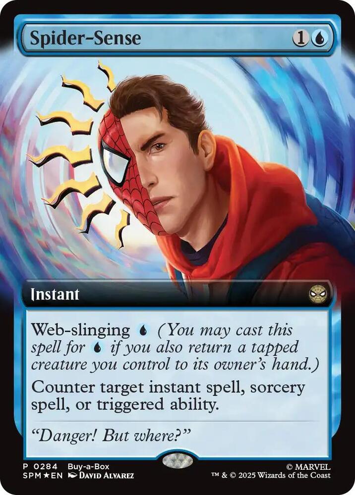 Spider Sense Extended Art (Buy-A-Box Promos)  - undefined