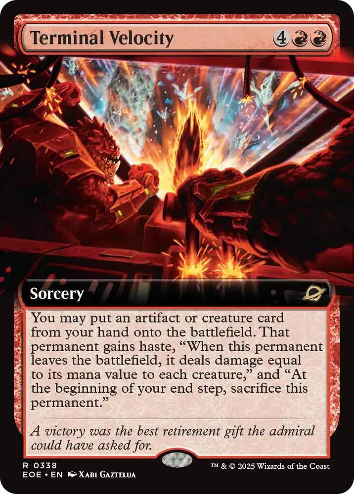 Terminal Velocity Extended Art (Edge of Eternities)  - undefined
