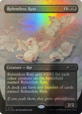 Relentless Rats 757 757 (Secret Lair Drop Series)  - Foil