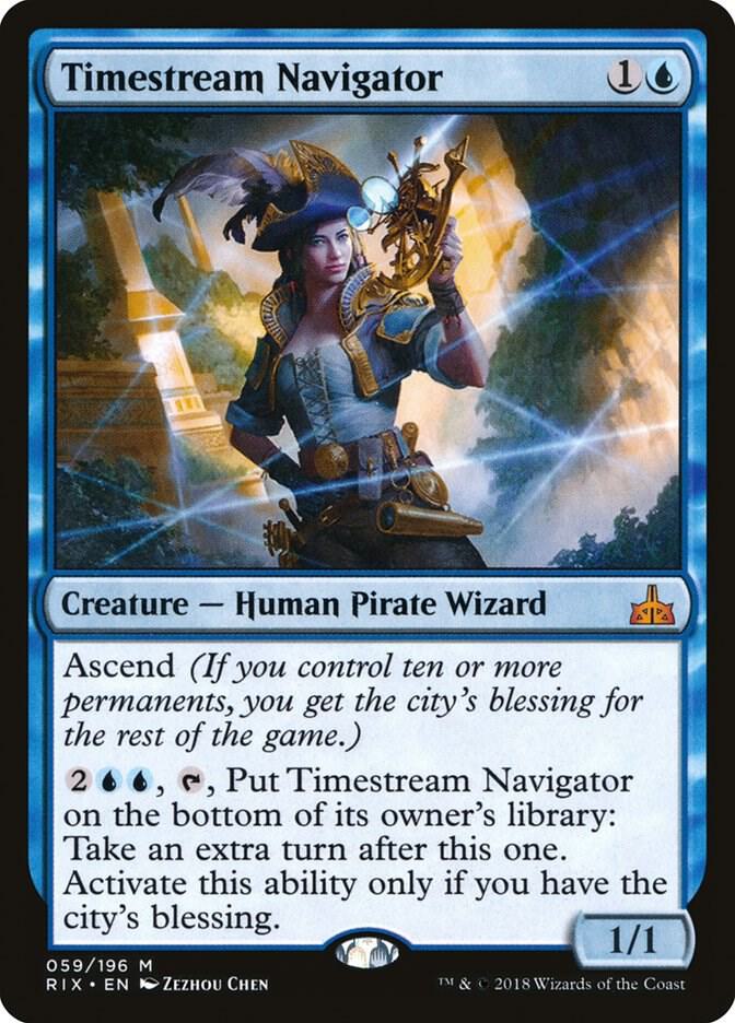 Timestream Navigator 59 (Rivals of Ixalan)  - Foil
