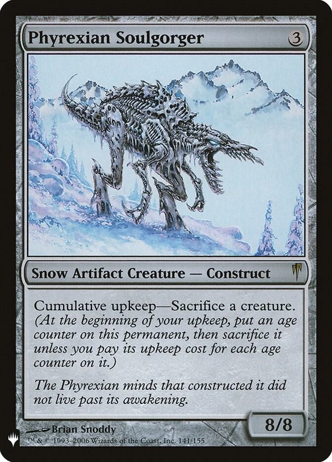 Phyrexian Soulgorger CSP-141/5075 (The List Reprints) 