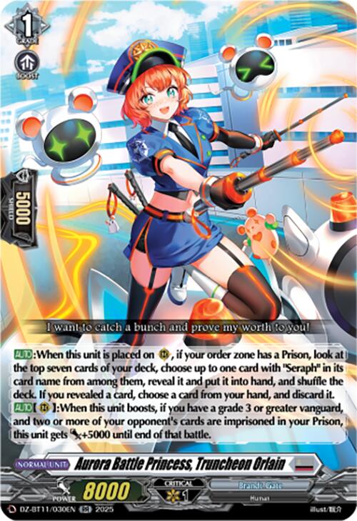 Aurora Battle Princess, Truncheon Orlain (DZ-BT11/030EN) [Symphony of Might & Bloom]