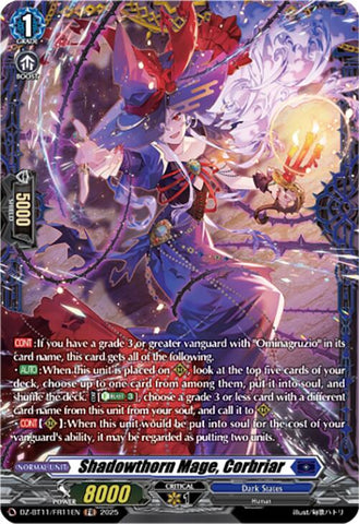 Shadowthorn Mage, Corbriar (DZ-BT11/FR11EN) [Symphony of Might & Bloom]