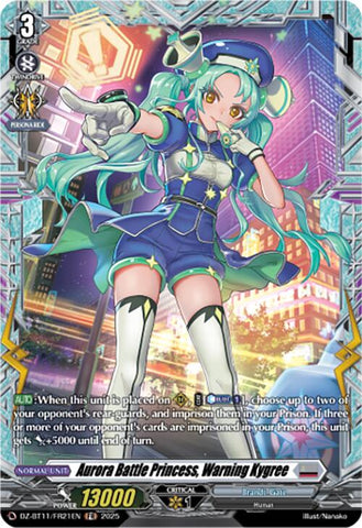 Aurora Battle Princess, Warning Kygree (DZ-BT11/FR21EN) [Symphony of Might & Bloom]