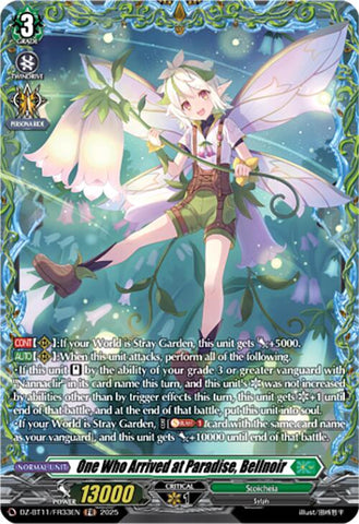 One Who Arrived at Paradise, Bellnoir (DZ-BT11/FR33EN) [Symphony of Might & Bloom]
