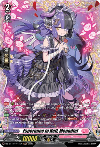 Esperance in Hell, Menadiel (DZ-BT11/FR41EN) [Symphony of Might & Bloom]
