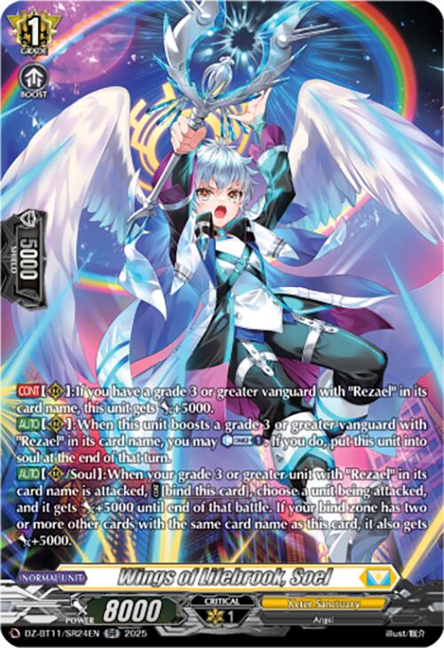 Wings of Lifebrook, Soel (DZ-BT11/SR24EN) [Symphony of Might & Bloom]