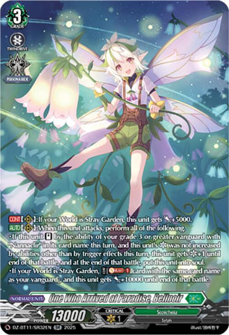 One Who Arrived at Paradise, Bellnoir (DZ-BT11/SR32EN) [Symphony of Might & Bloom]