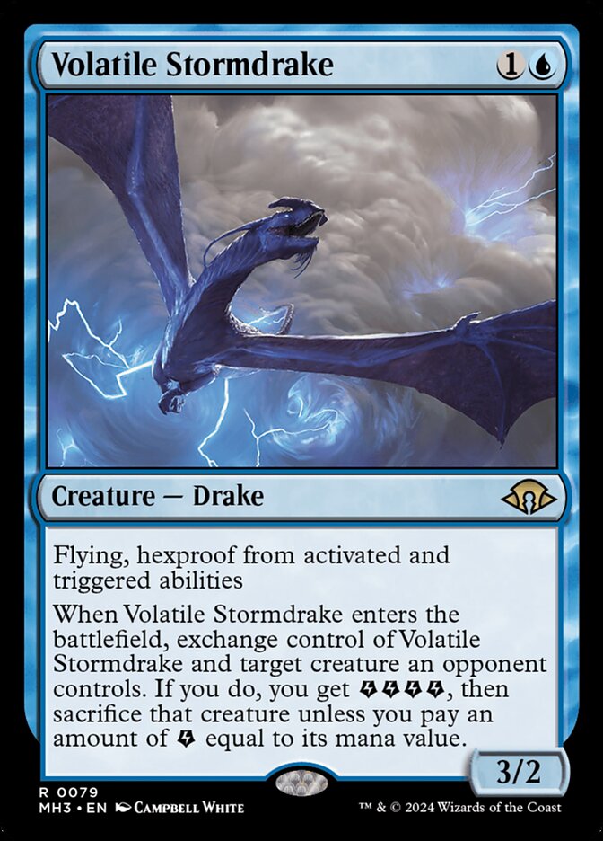 Volatile Stormdrake (Modern Horizons 3)  - undefined
