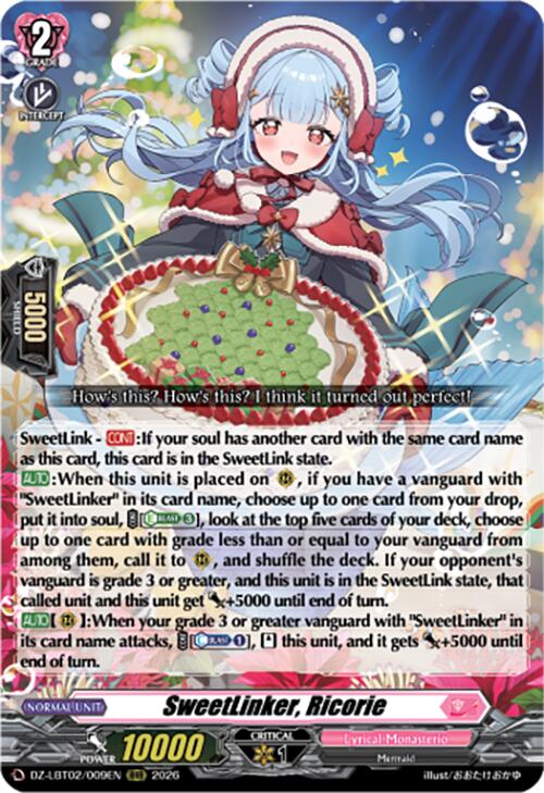 SweetLinker, Ricorie (DZ-LBT02/009EN) [Lyrical Monasterio Season of Wonders]