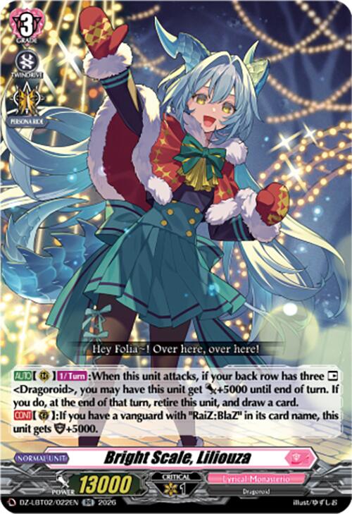 Bright Scale, Liliouza (DZ-LBT02/022EN) [Lyrical Monasterio Season of Wonders]