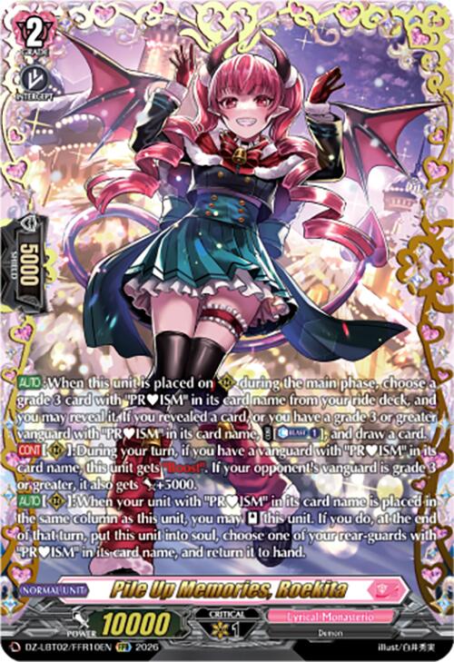 Pile Up Memories, Roekita (DZ-LBT02/FFR10EN) [Lyrical Monasterio Season of Wonders]