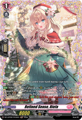 Refined Sense, Riefa (DZ-LBT02/FR19EN) [Lyrical Monasterio Season of Wonders]