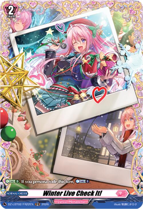 Winter Live Check It! (DZ-LBT02/FR22EN) [Lyrical Monasterio Season of Wonders]