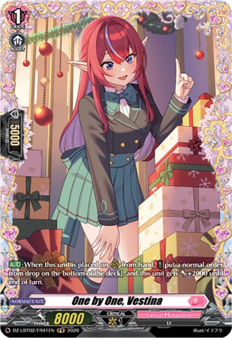 One by One, Vestina (DZ-LBT02/FR41EN) [Lyrical Monasterio Season of Wonders]