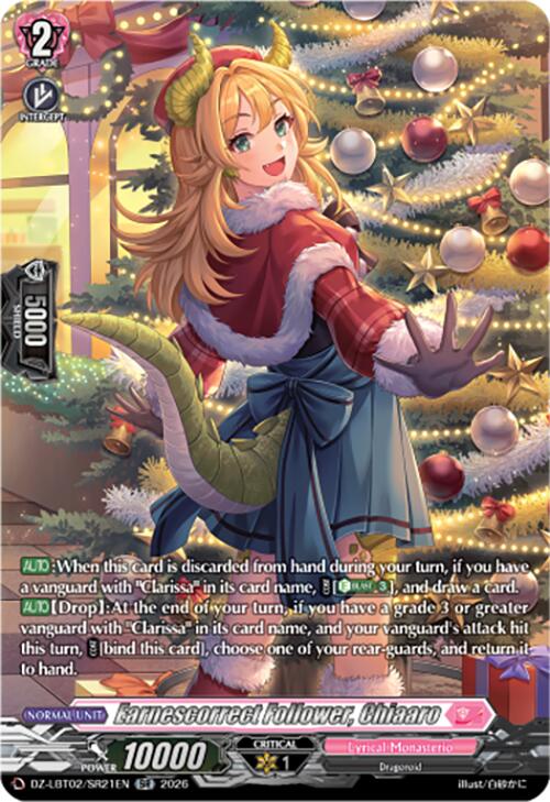 Earnescorrect Follower, Chiaaro (DZ-LBT02/SR21EN) [Lyrical Monasterio Season of Wonders]