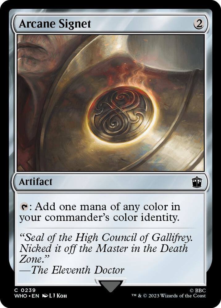 Arcane Signet 239 (Universes Beyond: Doctor Who)  - Foil