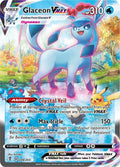 Glaceon VMAX Alternate Art Secret (SWSH07: Evolving Skies)  - Holofoil
