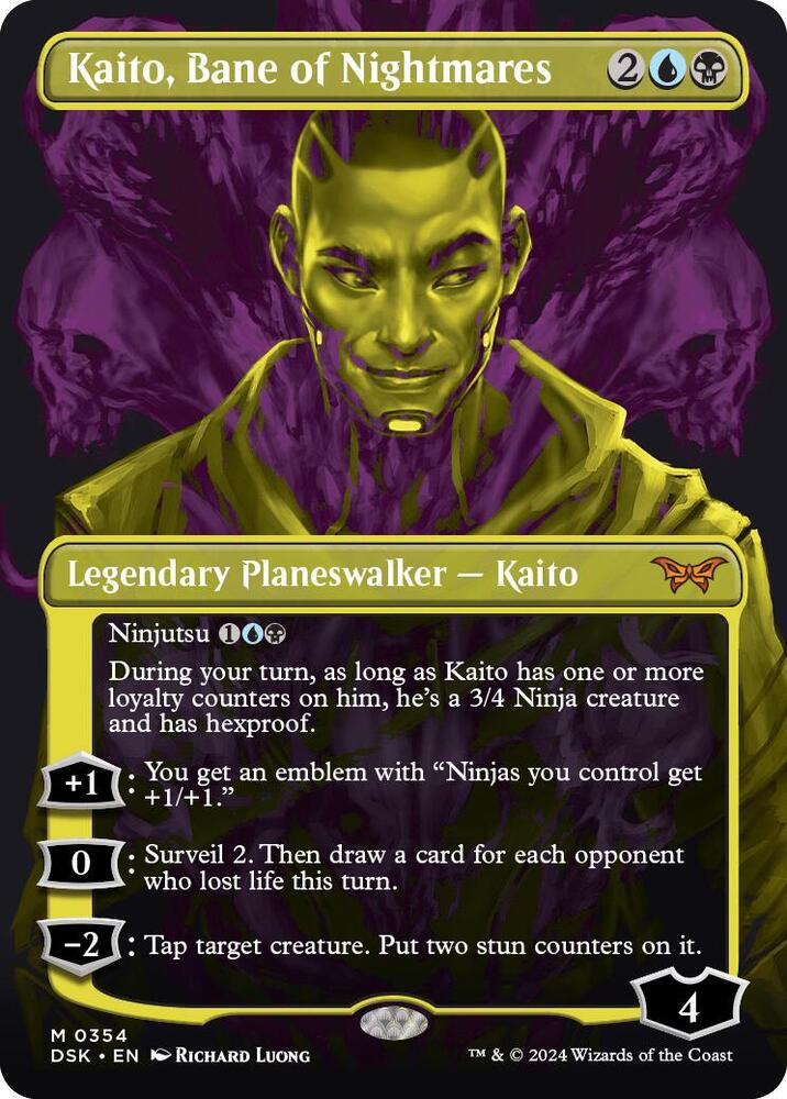 Kaito Bane of Nightmares Showcase (Duskmourn: House of Horror)  - undefined