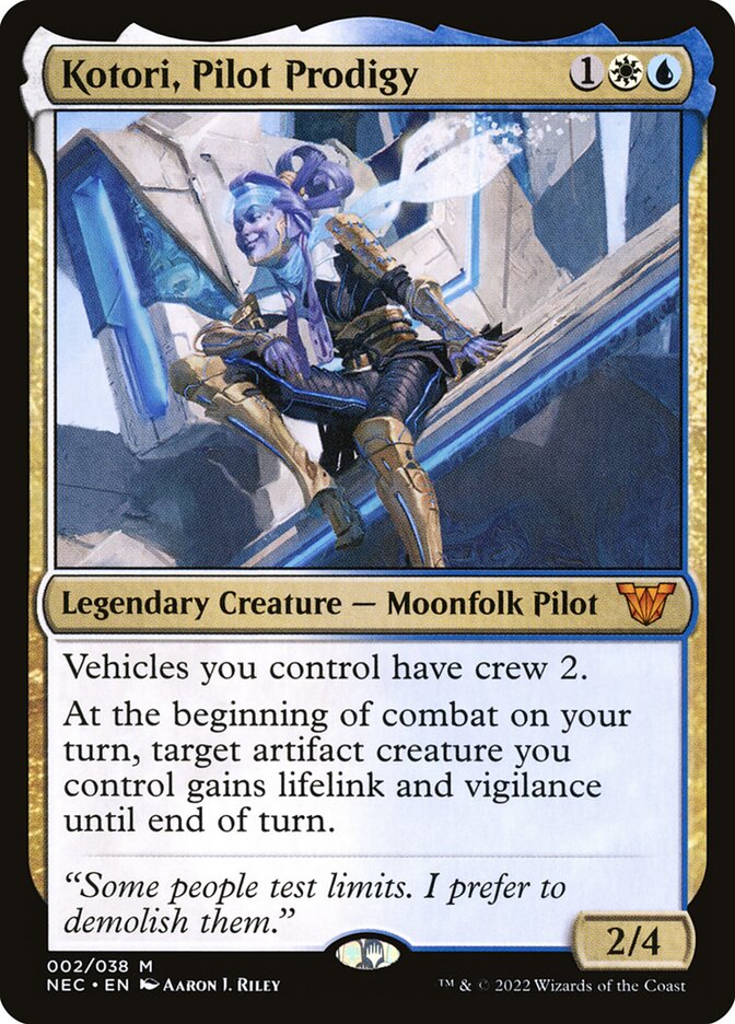 Kotori, Pilot Prodigy (Commander: Kamigawa: Neon Dynasty) 