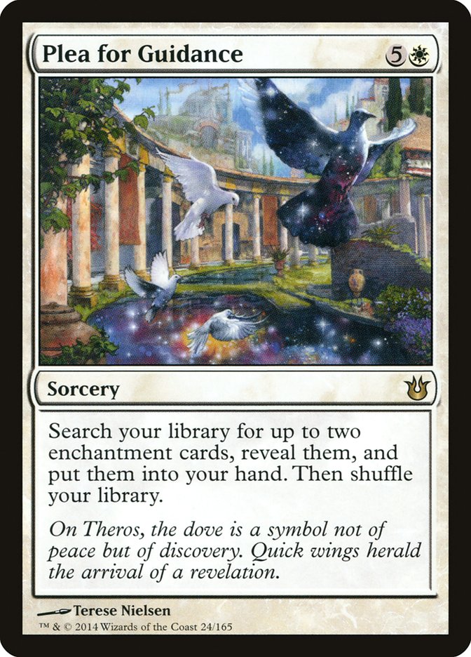 Plea for Guidance 24/165 (Born of the Gods)  - Foil