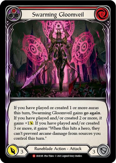 Swarming Gloomveil (Everfest)  - 1st Edition Normal