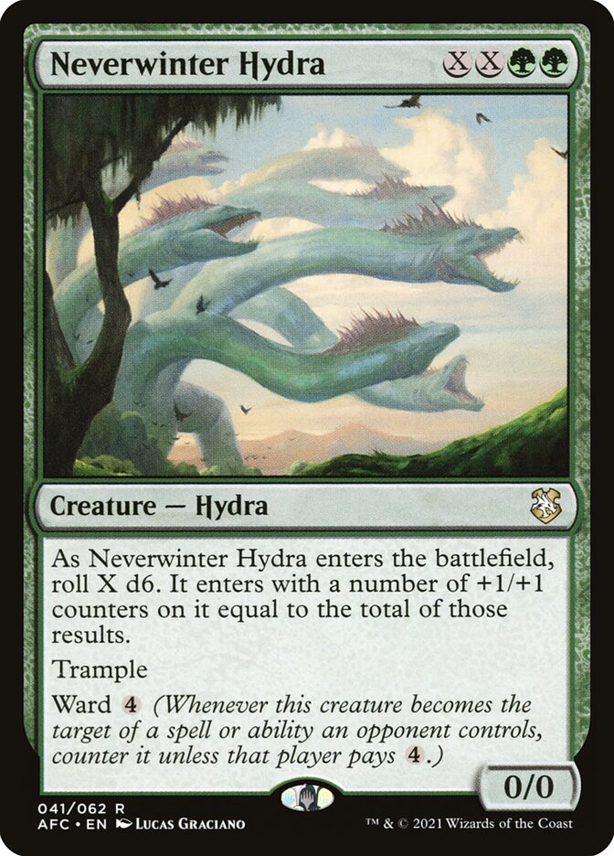 Neverwinter Hydra (Commander: Adventures in the Forgotten Realms) 