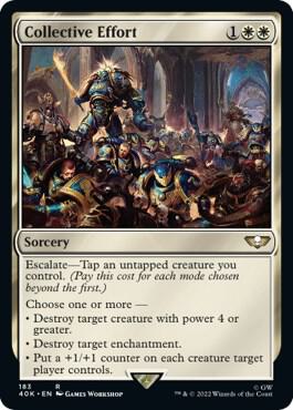 Collective Effort Surge Foil (Universes Beyond: Warhammer 40,000)  - undefined