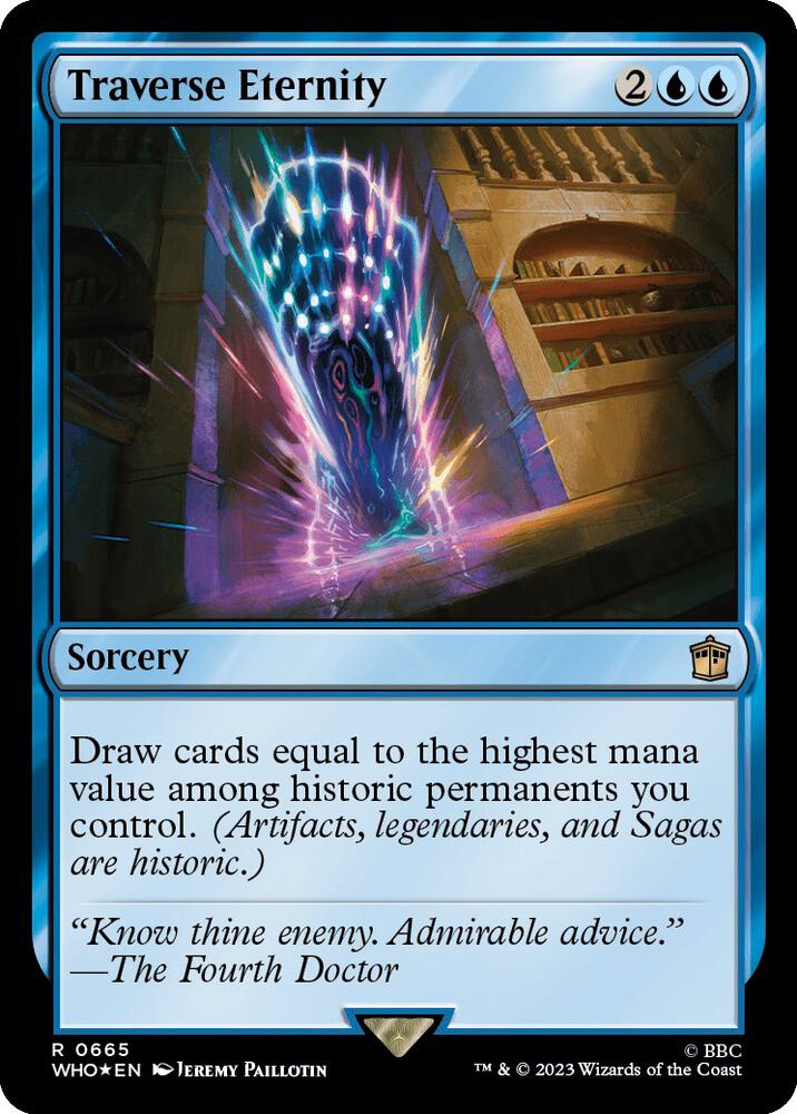 Traverse Eternity Surge Foil (Universes Beyond: Doctor Who)  - undefined