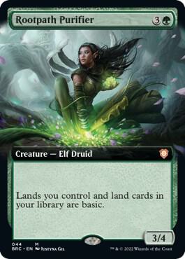 Rootpath Purifier Extended Art 44/40 (Commander: The Brothers' War) 