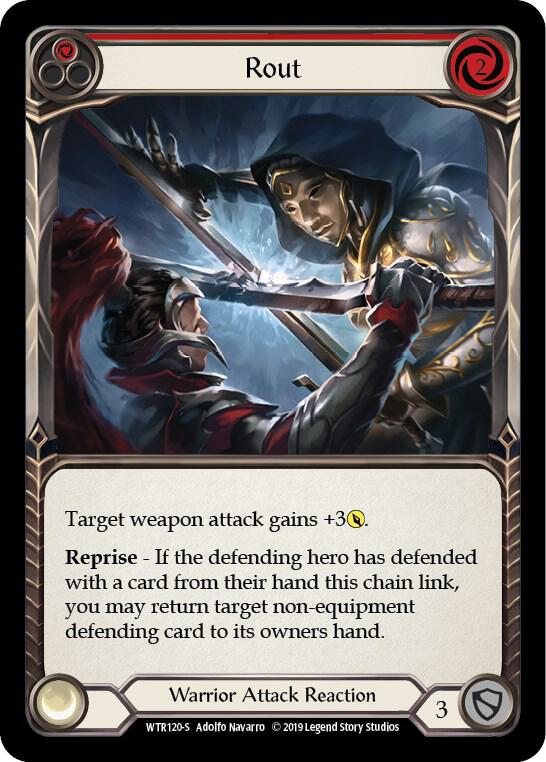 Rout (Welcome to Rathe)  - 1st Edition Rainbow Foil