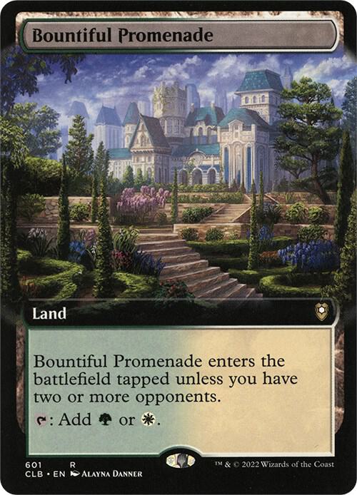 Bountiful Promenade Extended Art (Commander Legends: Battle for Baldur's Gate) 