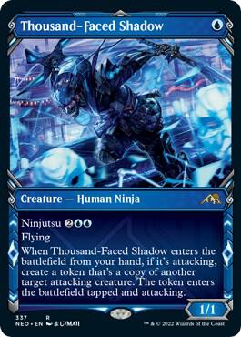 Thousand Faced Shadow Showcase (Kamigawa: Neon Dynasty) 