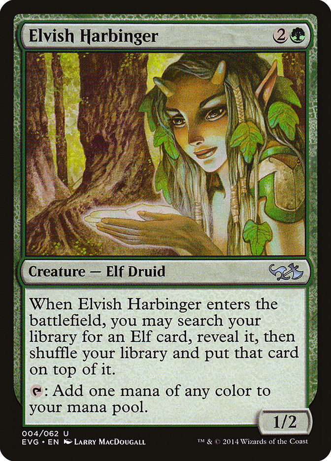 Elvish Harbinger (Duel Decks: Anthology) 