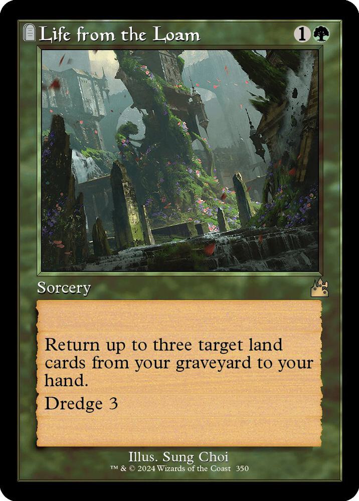 Life from the Loam 350 (Ravnica Remastered)  - Retro
