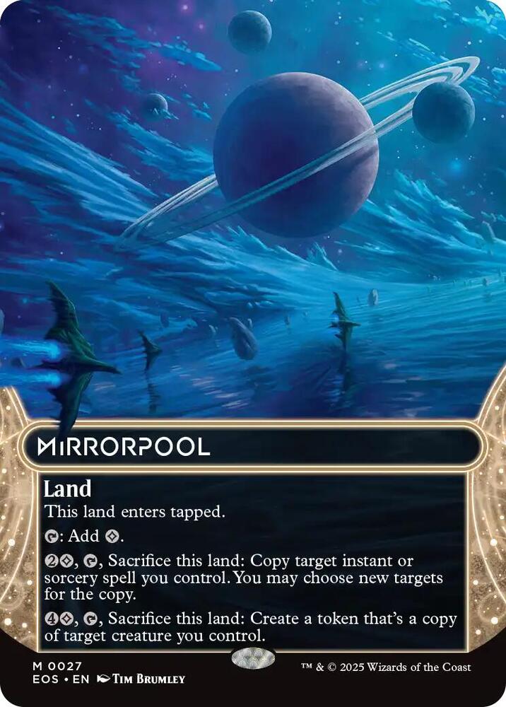 Mirrorpool  27/45 (Edge of Eternities: Stellar Sights)  - Borderless