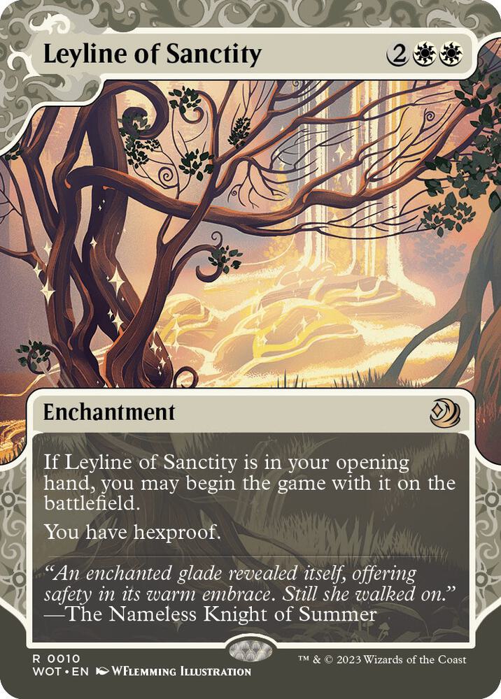 Leyline of Sanctity (Wilds of Eldraine: Enchanting Tales) 