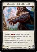 Gauntlet of Boulderhold (Mastery Pack Guardian)  - Cold Foil