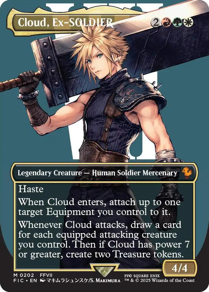 Cloud Ex SOLDIER Borderless (Commander: FINAL FANTASY)  - undefined