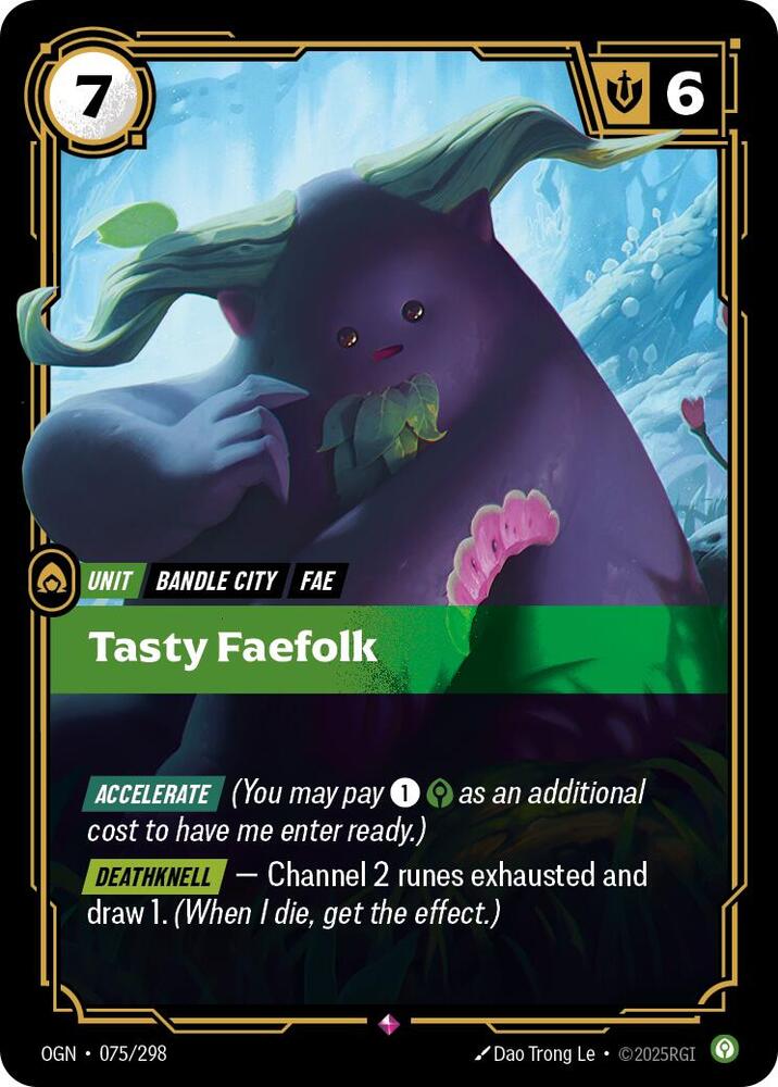 Tasty Faefolk (Origins)  - Foil