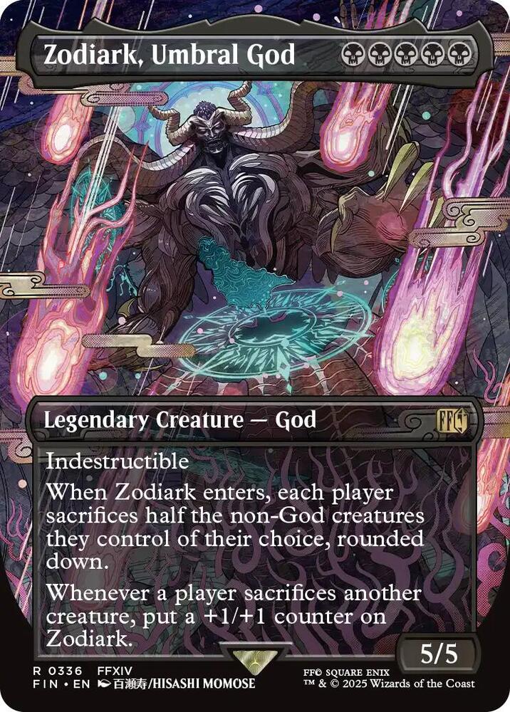 Zodiark Umbral God Borderless (FINAL FANTASY) 