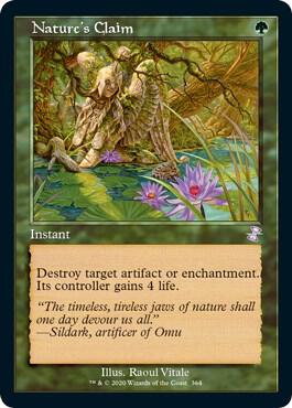 Natures Claim (Time Spiral: Remastered) 