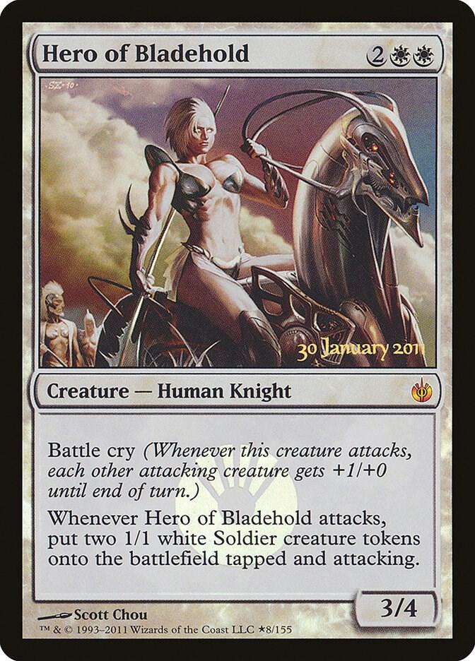 Hero of Bladehold 8 (Prerelease Cards)  - Foil