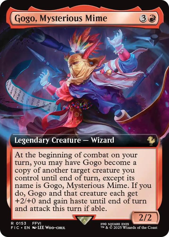 Gogo Mysterious Mime Extended Art (Commander: FINAL FANTASY)  - undefined