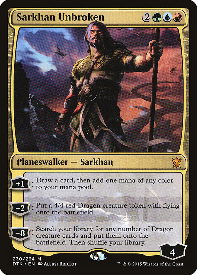 Sarkhan Unbroken 230/264 (Dragons of Tarkir) 