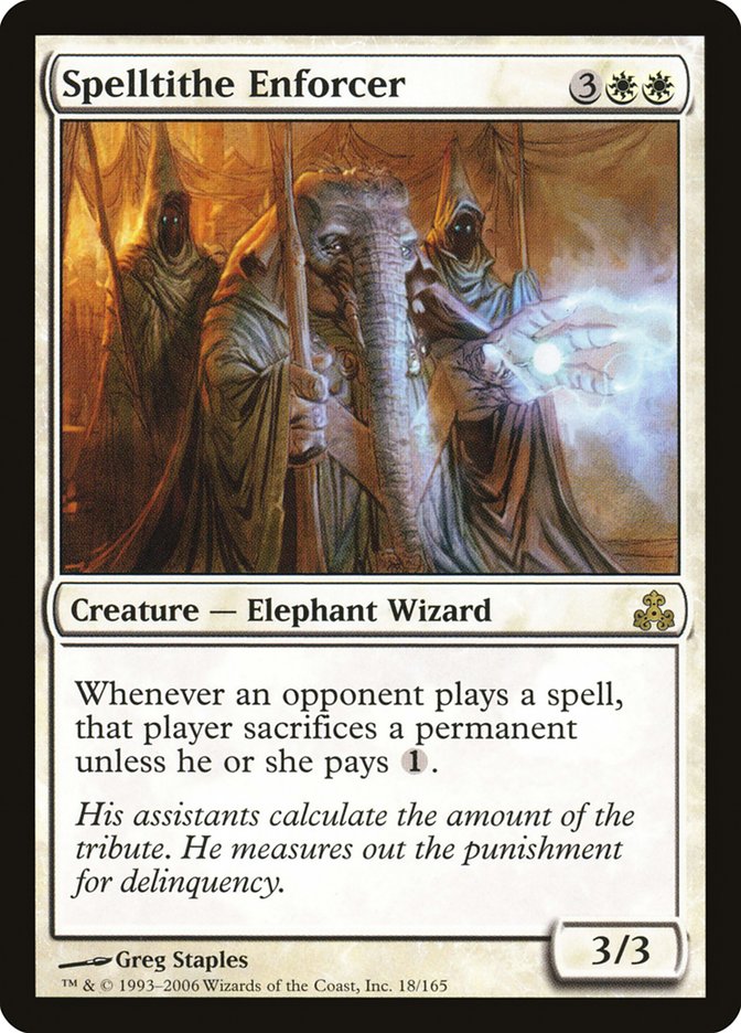Spelltithe Enforcer 18/165 (Guildpact) 