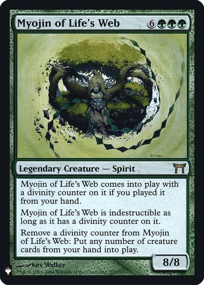 Myojin of Lifes Web (The List Reprints)  - undefined