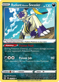 Radiant Hisuian Sneasler 123/196 (SWSH11: Lost Origin)  - Holofoil