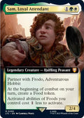 Sam Loyal Attendant Extended Art (Commander: The Lord of the Rings: Tales of Middle-earth) 
