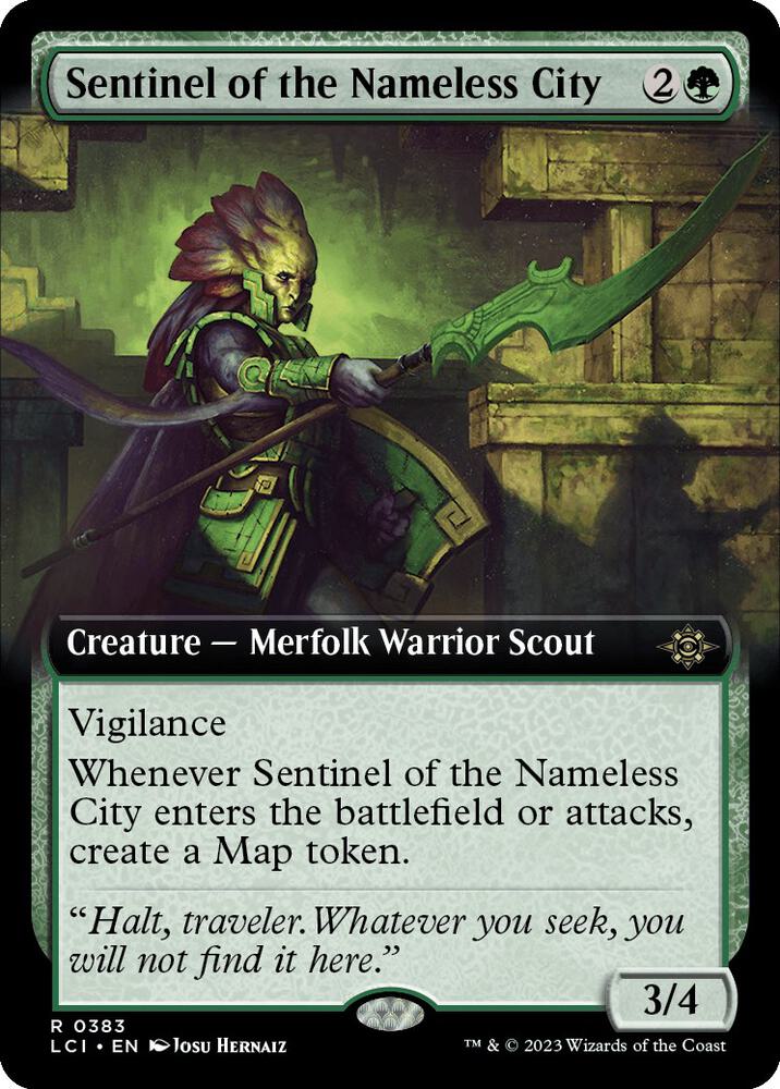 Sentinel of the Nameless City Extended Art (The Lost Caverns of Ixalan)  - undefined